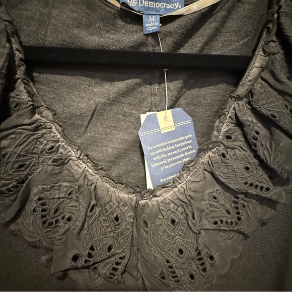 NEW Democracy Blouse with Ruffles - Picture 3 of 5